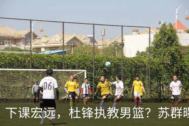 下课宏远，杜锋执教男篮？苏群曝料，1年计划曝光，宏远新帅曝光